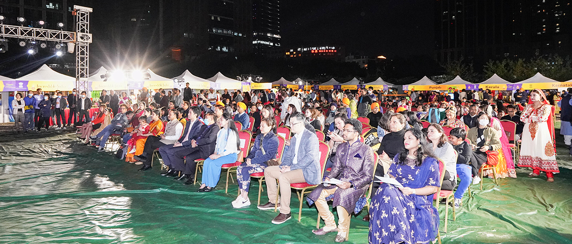 Diwali Mela 2021 as part of celebration of Azadi Ka Amrit Mahotsav of Consulate General of India, Shanghai
