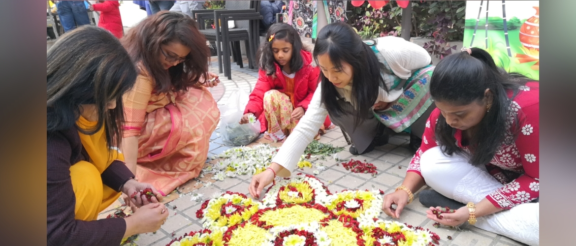 Celebration of Pongal by Indian Community in Shanghai (16th Jan 2022)
