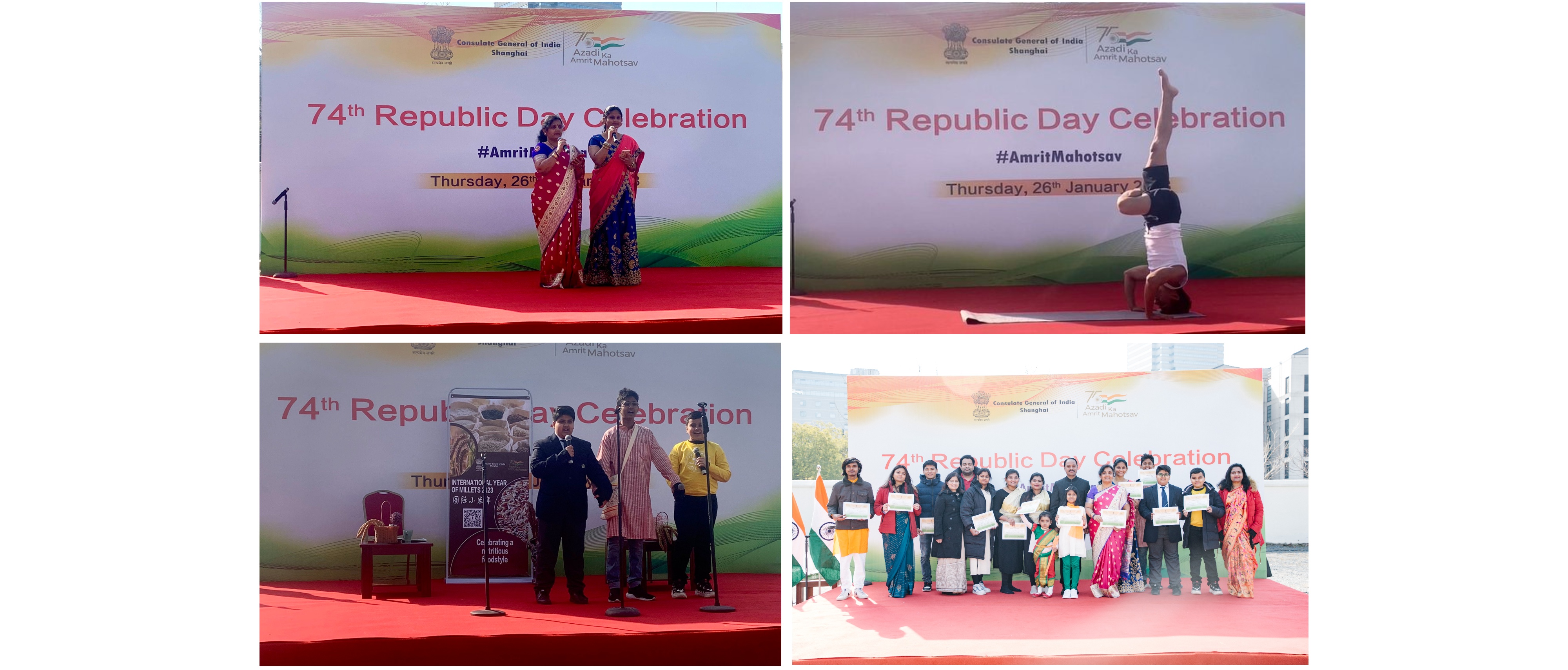 74th Republic Day of India celebrations in Shanghai by Indian diaspora in the Eastern China Region
